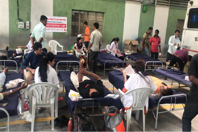 Blood Donation Camp at our Factory at Savli- 2019