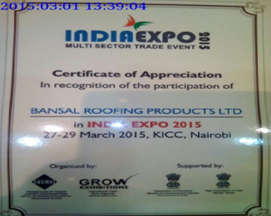 India Expo at Nairobi, Kenya in 2015