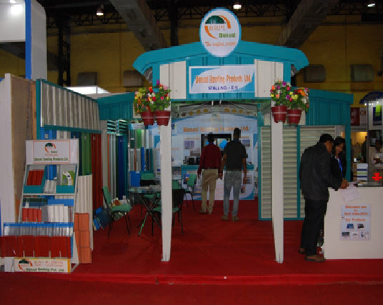 Roof India Exhibition 2015 at BEC, NEsco, Mumbai