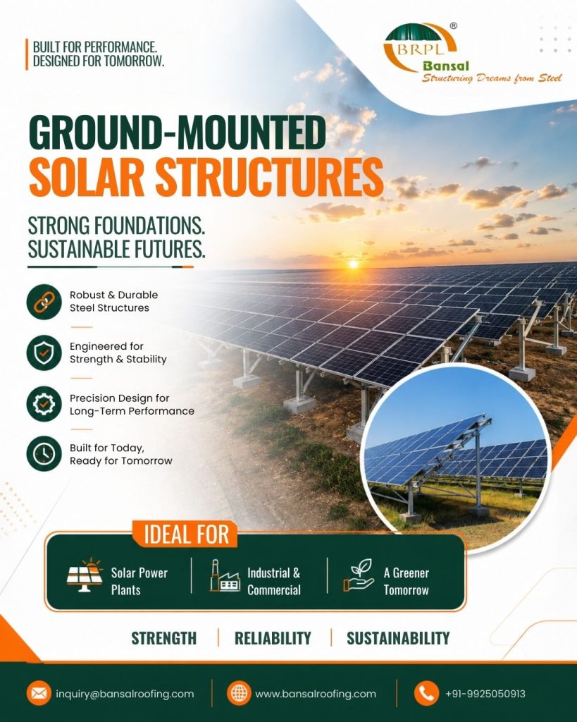 Ground-Mounted Solar Structures